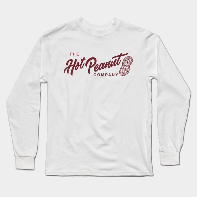 The Hot Peanut Company Long Sleeve T-Shirt by Wright Art